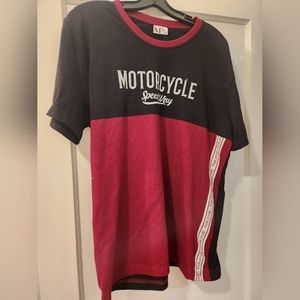 NWOT Mens Motorcycle Speedway T- Shirt
